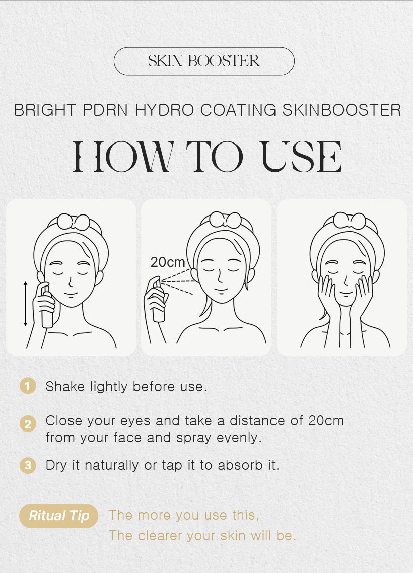 Modols Bright PDRN(rejuran) Hydro Coating Skin Booster (50ml)