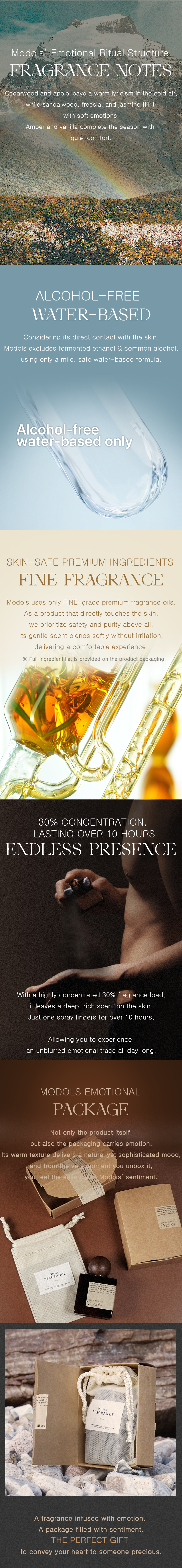 Modols Niche Water base Perfume 30ml - Danpung